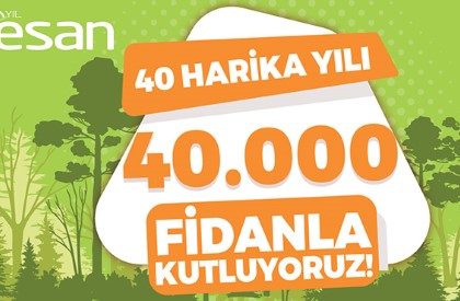 40. Yılımızda 40.000 Ağaç Dikmeye Esan İnovasyon Ormanı İle Başladık