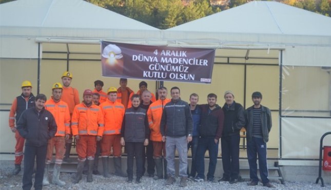 Balya'da Dünya Madenciler Günü Kutlaması