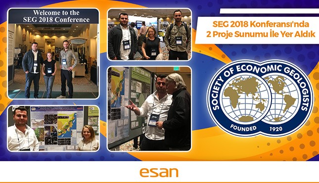 SEG 2018 Konferansı'nda 2 Proje Sunumu ile Yer Aldık