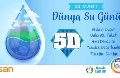 Dünya Su Günü’nde Suyumuzun Geleceğini Birlikte Koruyoruz