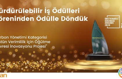 Sürdürülebilir İş Ödülleri Karbon Yönetimi Ödülü