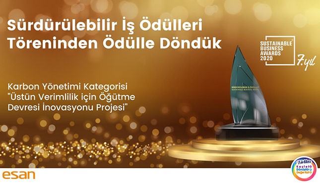 Sürdürülebilir İş Ödülleri Karbon Yönetimi Ödülü