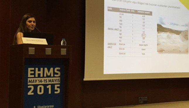 Evra Bayazıtlı ‘Sedimanter Manyezitten Brusit Üretimi’ Projesini Sundu