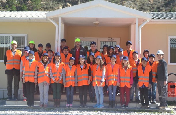 Zübeyde Hanım Yatılı Ortaokulu Öğrencileri Balya Tesisimizi Ziyaret Etti