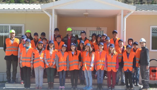 Zübeyde Hanım Yatılı Ortaokulu Öğrencileri Balya Tesisimizi Ziyaret Etti