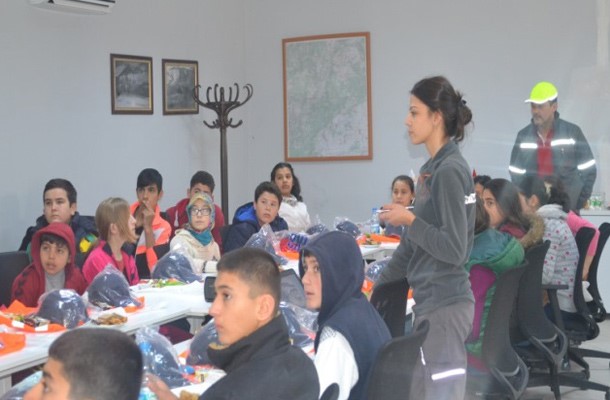 Zübeyde Hanım Yatılı Ortaokulu Öğrencileri Balya Tesisimizi Ziyaret Etti